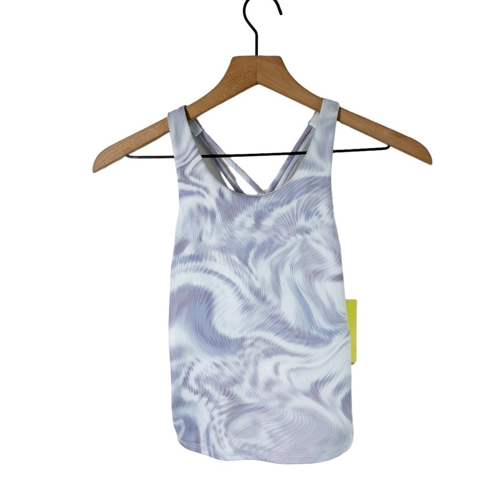 ALL IN MOTION XL (14) GILRS CROPPED TANK LIGHT GRAY BRAND NEW WITH TAGS SHIRT